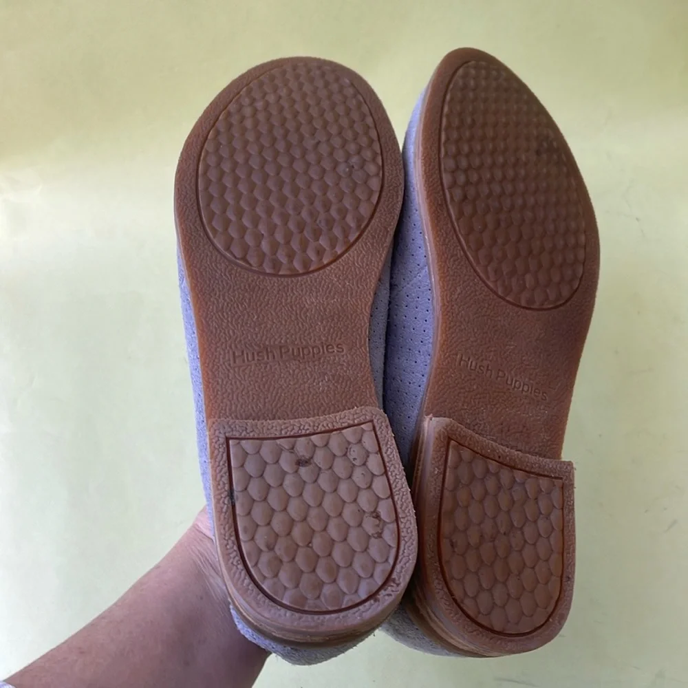 Hush Puppies Gray Suede Loafers - Picture 8 of 11